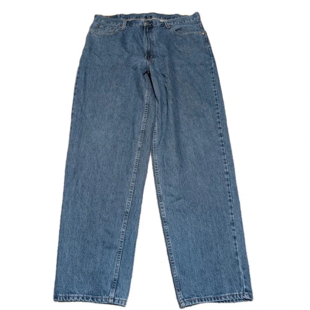 Levi's 550‎ Jeans Mens 42x36 Blue Relaxed Fit  Denim Big Tall Medium Wash Pant